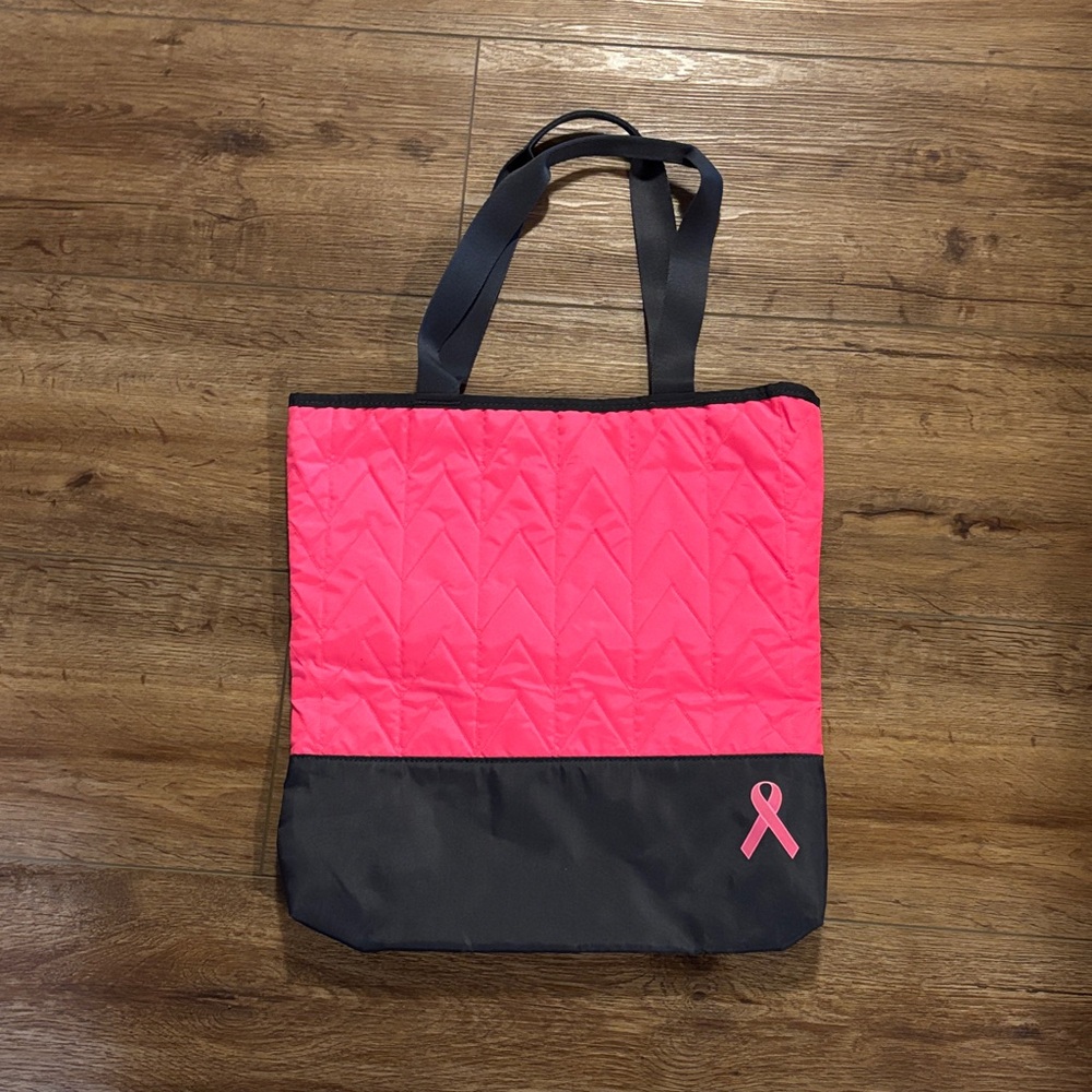 Under Armour Neon Pink and Dark Gray Tote - Picture 2 of 4